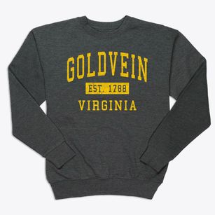 Goldvein Virginia Classic Established Premium Crewneck Sweatshirt