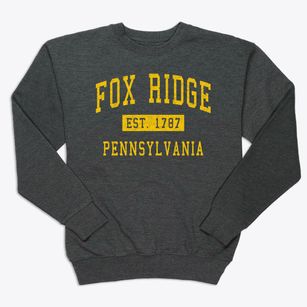 Fox Ridge Pennsylvania Classic Established Premium Crewneck Sweatshirt