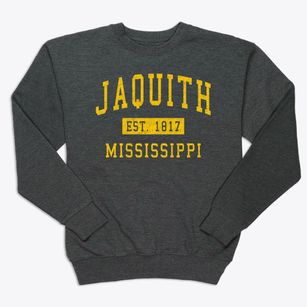 Jaquith Mississippi Classic Established Premium Crewneck Sweatshirt