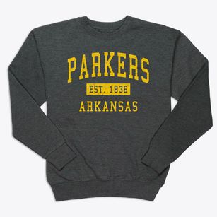 Parkers Arkansas Classic Established Premium Crewneck Sweatshirt