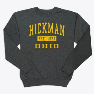 Hickman Ohio Classic Established Premium Crewneck Sweatshirt