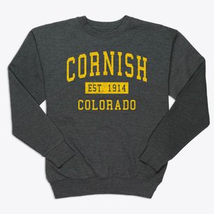 Cornish Colorado Classic Established Premium Crewneck Sweatshirt