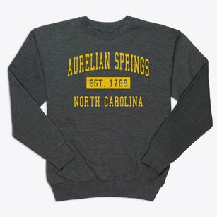 Aurelian Springs North Carolina Classic Established Premium Crewneck Sweatshirt
