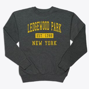 Ledgewood Park New York Classic Established Premium Crewneck Sweatshirt
