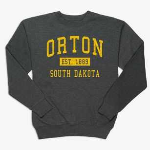 Orton South Dakota Classic Established Premium Crewneck Sweatshirt