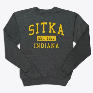 Sitka Indiana Classic Established Premium Crewneck Sweatshirt
