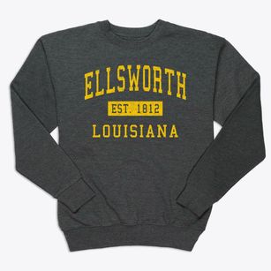 Ellsworth Louisiana Classic Established Premium Crewneck Sweatshirt
