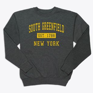 South Greenfield New York Classic Established Premium Crewneck Sweatshirt