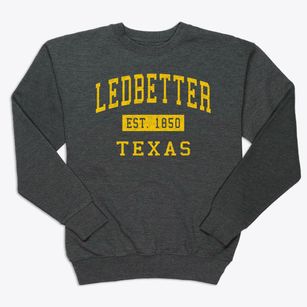 Ledbetter Texas Classic Established Premium Crewneck Sweatshirt