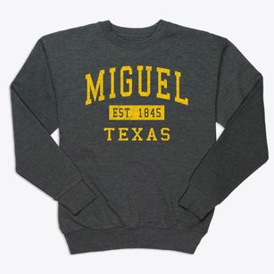 Miguel Texas Classic Established Premium Crewneck Sweatshirt