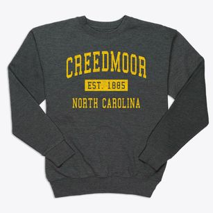 Creedmoor North Carolina Classic Established Premium Crewneck Sweatshirt