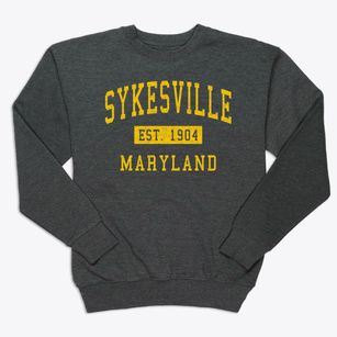 Sykesville Maryland Classic Established Premium Crewneck Sweatshirt