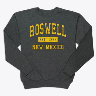 Roswell New Mexico Classic Established Premium Crewneck Sweatshirt