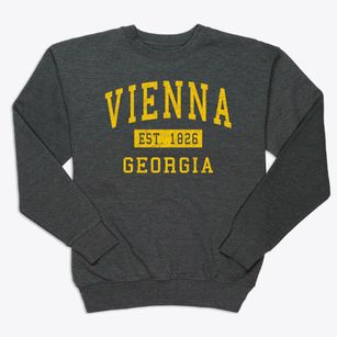 Vienna Georgia Classic Established Premium Crewneck Sweatshirt