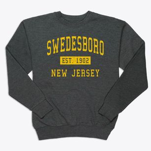 Swedesboro New Jersey Classic Established Premium Crewneck Sweatshirt