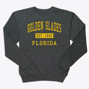 Golden Glades Florida Classic Established Premium Crewneck Sweatshirt