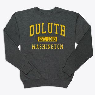 Duluth Washington Classic Established Premium Crewneck Sweatshirt