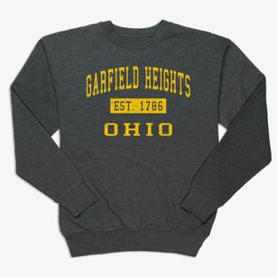 Garfield Heights Ohio Classic Established Premium Crewneck Sweatshirt