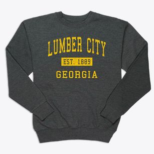 Lumber City Georgia Classic Established Premium Crewneck Sweatshirt
