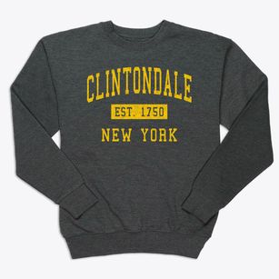 Clintondale New York Classic Established Premium Crewneck Sweatshirt