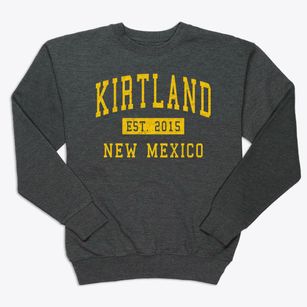 Kirtland New Mexico Classic Established Premium Crewneck Sweatshirt