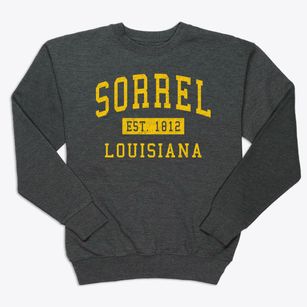 Sorrel Louisiana Classic Established Premium Crewneck Sweatshirt