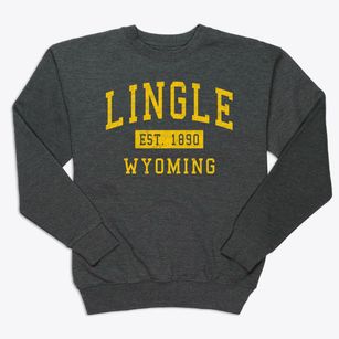 Lingle Wyoming Classic Established Premium Crewneck Sweatshirt