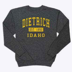 Dietrich Idaho Classic Established Premium Crewneck Sweatshirt