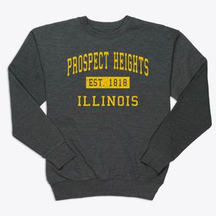 Prospect Heights Illinois Classic Established Premium Crewneck Sweatshirt