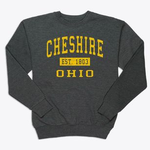 Cheshire Ohio Classic Established Premium Crewneck Sweatshirt