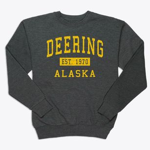 Deering Alaska Classic Established Premium Crewneck Sweatshirt