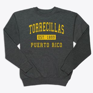 Torrecillas Puerto Rico Classic Established Premium Crewneck Sweatshirt