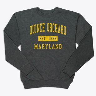 Quince Orchard Maryland Classic Established Premium Crewneck Sweatshirt