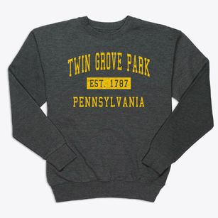 Twin Grove Park Pennsylvania Classic Established Premium Crewneck Sweatshirt