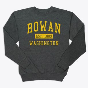 Rowan Washington Classic Established Premium Crewneck Sweatshirt