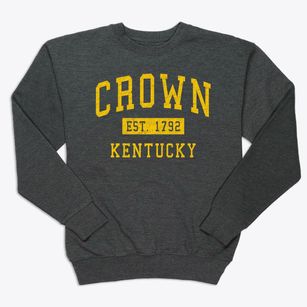 Crown Kentucky Classic Established Premium Crewneck Sweatshirt