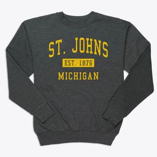 St. Johns Michigan Classic Established Premium Crewneck Sweatshirt