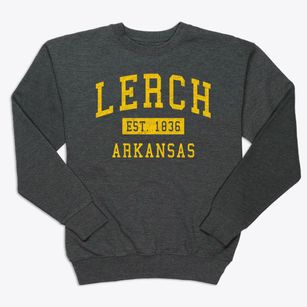 Lerch Arkansas Classic Established Premium Crewneck Sweatshirt
