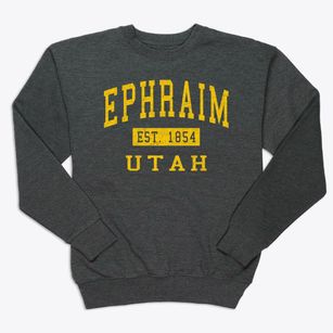 Ephraim Utah Classic Established Premium Crewneck Sweatshirt