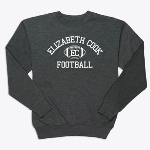 Elizabeth Cook Primary School Classic Football Premium Crewneck Sweatshirt