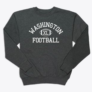 Washington Intermediate School Classic Football Premium Crewneck Sweatshirt