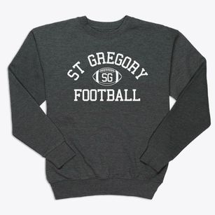 St Gregory Classic Football Premium Crewneck Sweatshirt