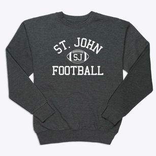 St. John Lutheran School Classic Football Premium Crewneck Sweatshirt