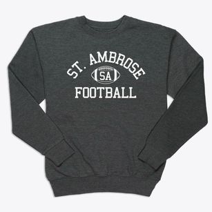Saint Ambrose School Classic Football Premium Crewneck Sweatshirt