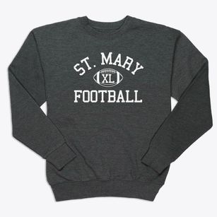 Saint Mary On The Hill School Classic Football Premium Crewneck Sweatshirt