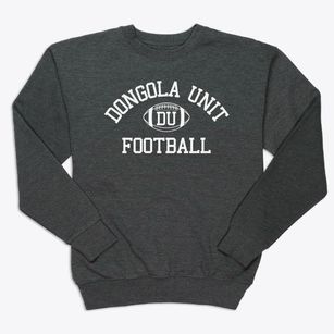 Dongola Unit School Classic Football Premium Crewneck Sweatshirt