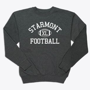 Starmont High School Classic Football Premium Crewneck Sweatshirt