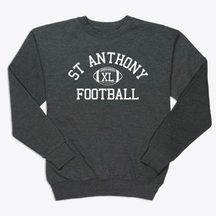 St Anthony Of Padua Parish Classic Football Premium Crewneck Sweatshirt