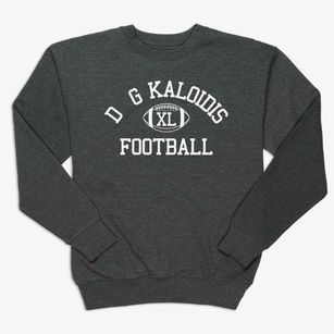 D & G Kaloidis Parochial School Classic Football Premium Crewneck Sweatshirt