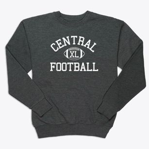 Central High School Classic Football Premium Crewneck Sweatshirt